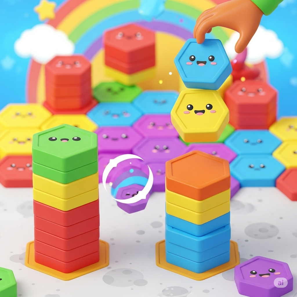 Hexa Stack Sort