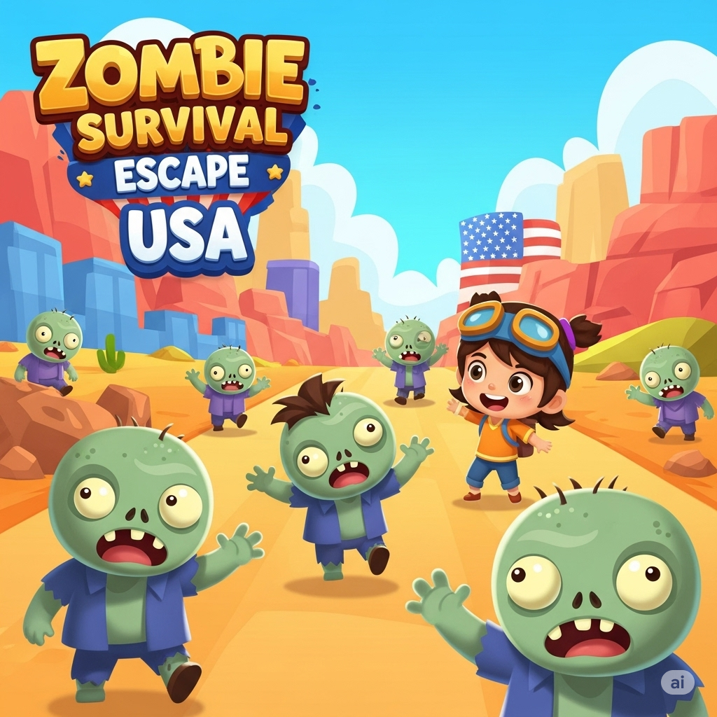 Zombie Survival Escape USA